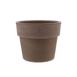 Terracotta Choco Cilinderpot 20x19cm