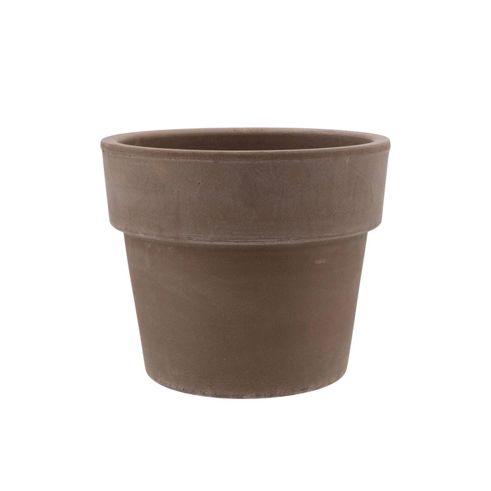 <h4>Terracotta Choco Cilinderpot 20x19cm</h4>