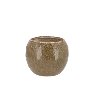 Iron Stone Sand Ball Pot 14x14x10cm
