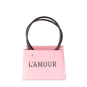 Valentijn Zink bak Lamour 17*8.5*14cm