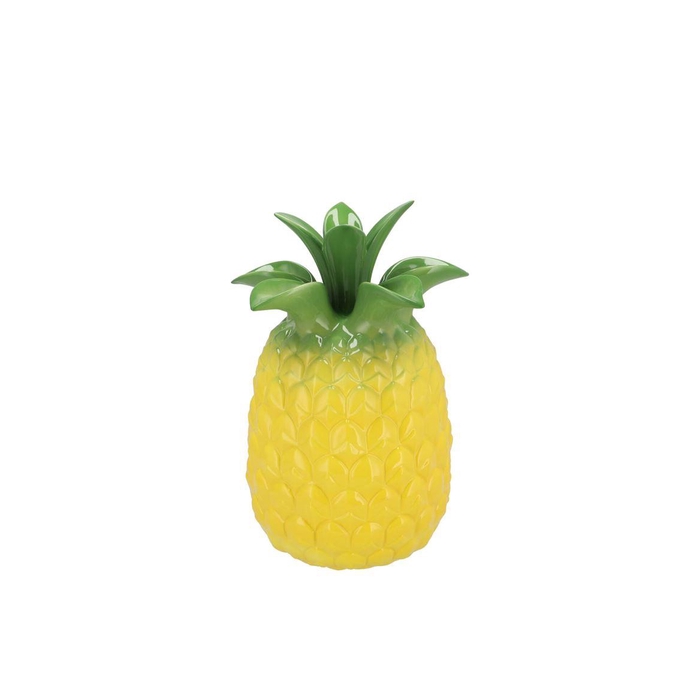 <h4>Pineapple Tropical Yellow Vase 16x16x22cm Nm</h4>