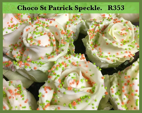 R GR CHOCO ST PATRICK SPECKLE x 20