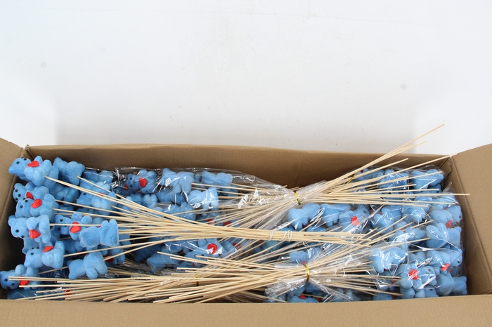 <h4>Stick Bear + Heart Blue</h4>