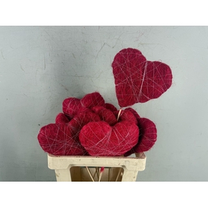 Stick Heart Coco 17cm Red