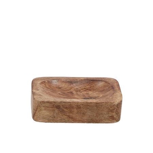 Amber Schaal Mango Hout 11x8x2cm Nm