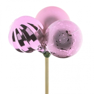 50cm Kerstbal trio 4cm mix
