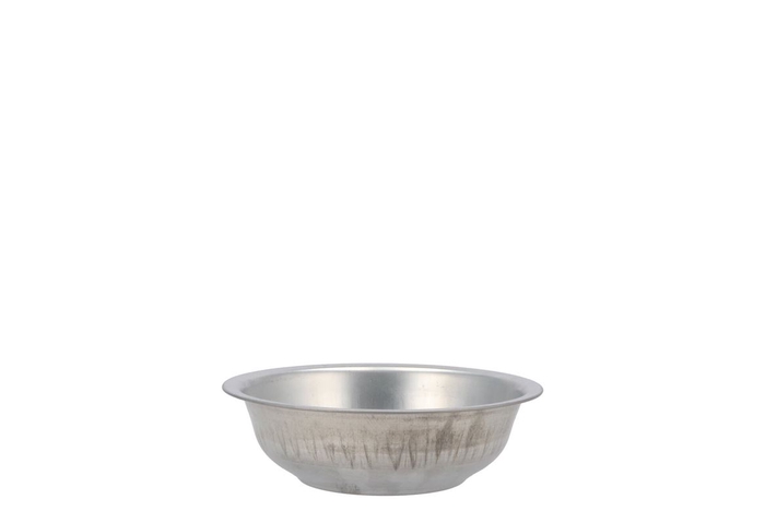 <h4>Zinc Basic Natural Bowl 19x7cm</h4>