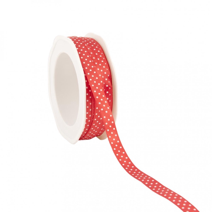 <h4>Ribbon Satin Dots 10mm 25m</h4>