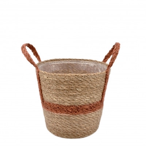 Baskets Stripe pot d20*19cm