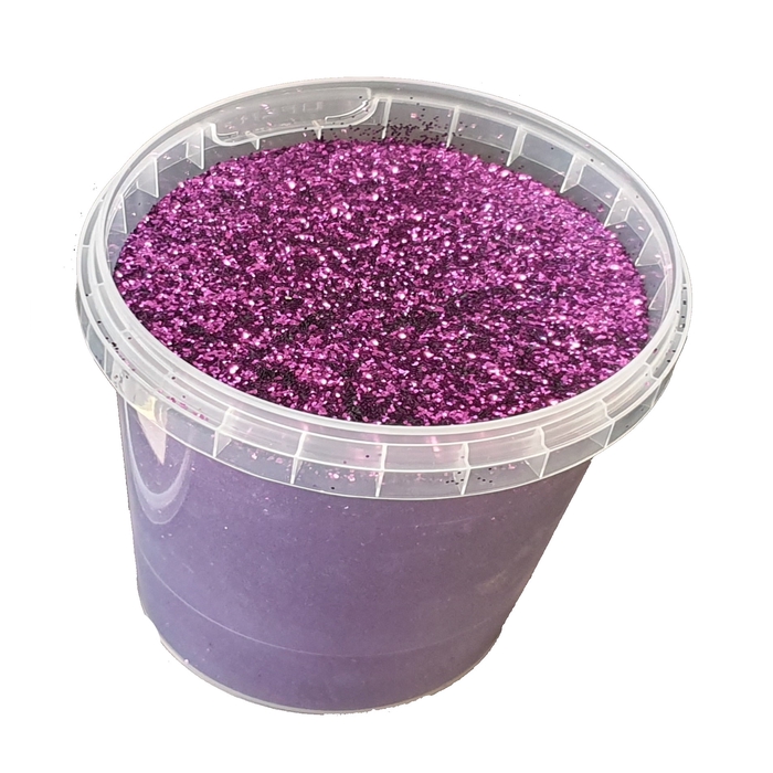 <h4>Glitters 400gr in bucket Pink</h4>