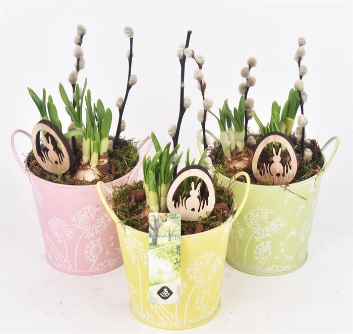 <h4>Zink emmer decor 12cm</h4>