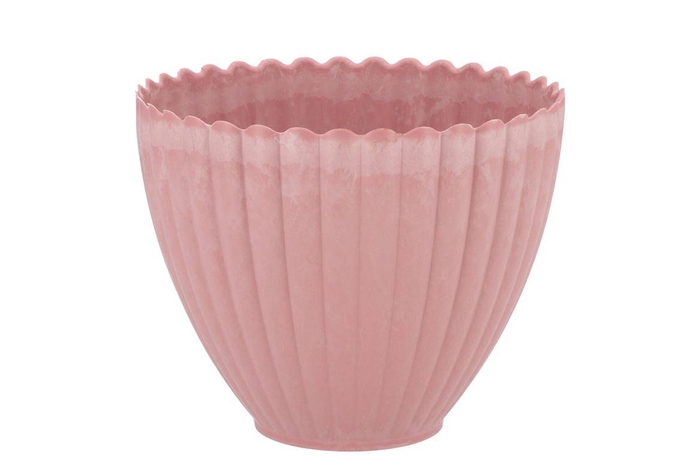 <h4>Melamine Lisa Pink Pot 16x7x13cm</h4>