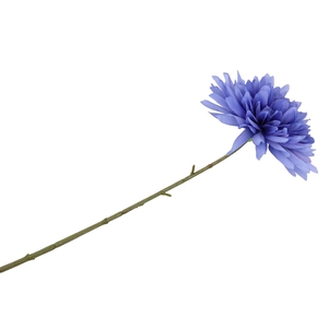Silk Dahlia Pointy Blue 65cm Nm