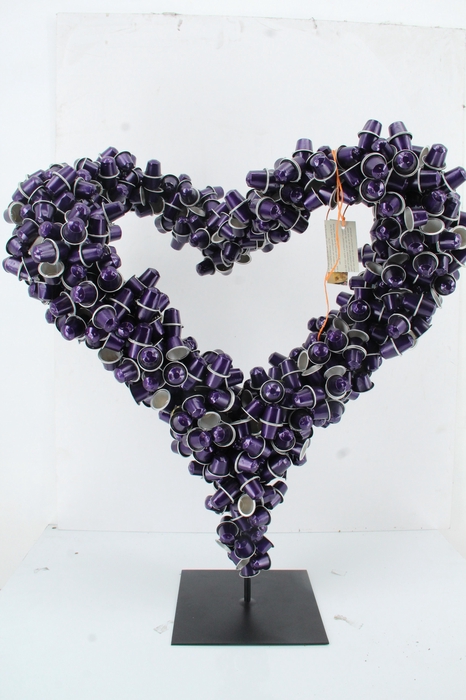 <h4>HEART NESPRESSO PURPLE 70CM</h4>