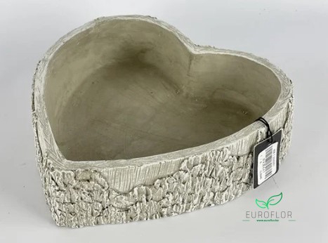 CEMENT HEART GREY 25*25,5*H7