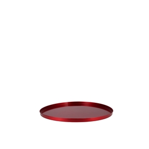 Coaster Wild Red Tray Metal 26x2cm