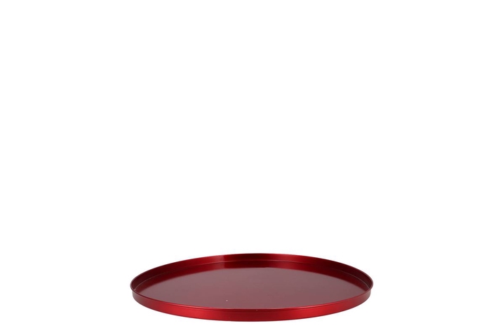 <h4>Coaster Wild Red Tray Metal 26x2cm</h4>