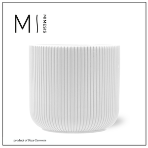 Pottery Ceramic Atlanta White - 17cm | Mimesis