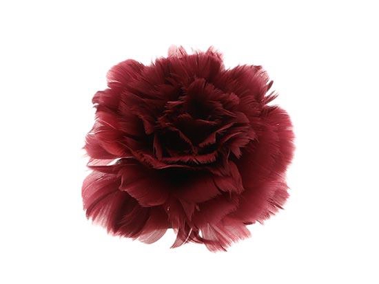 Feather Rose Clip H9D11