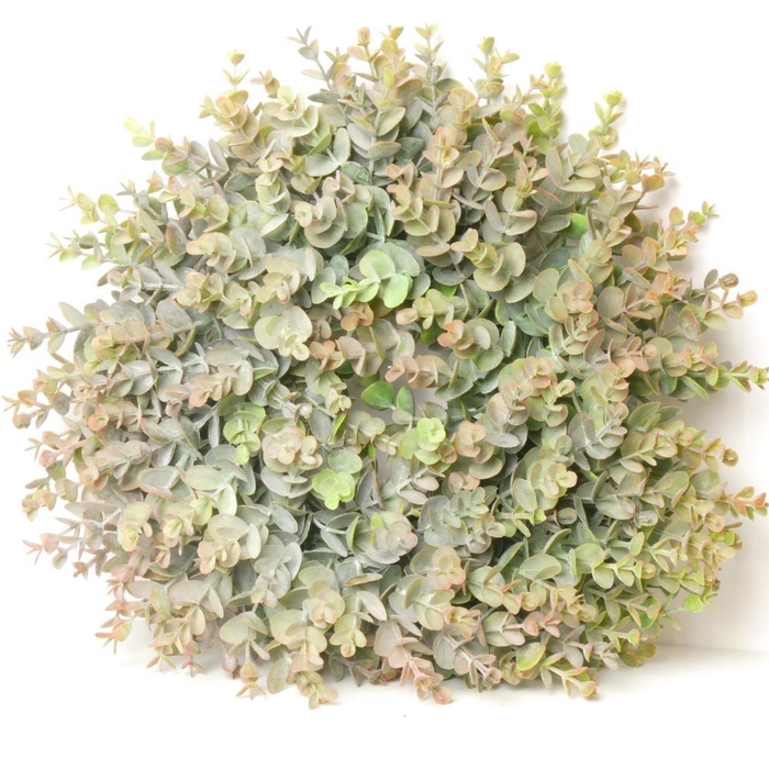 <h4>AF Euc wreath D37cm grey/red</h4>