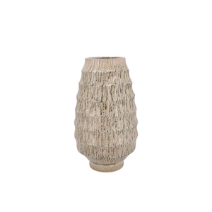Lima Green Vase Active Glaze 21x21x35cm