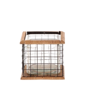 Glass Lodge pot d11*10cm