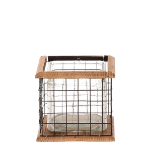 Glass Lodge pot d11*10cm