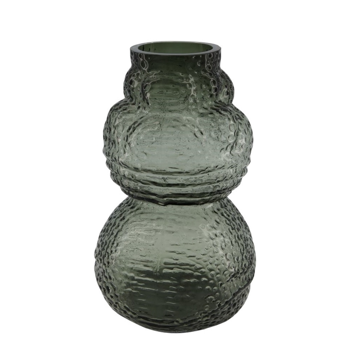 Glass vase Day d16.5*27.5cm