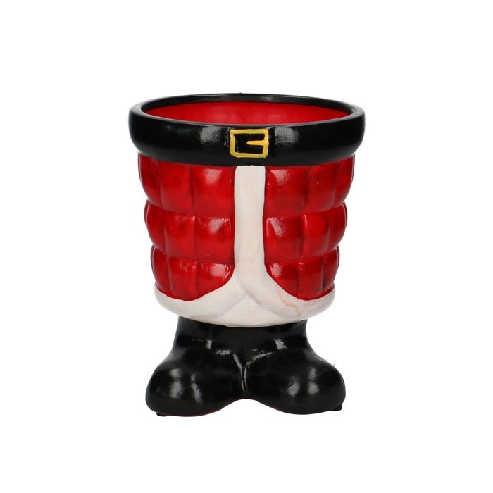 <h4>Kerst Keramiek pot Santa d13*16cm</h4>