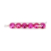 Deco Unbreakable Fuchsia Ball Set 6 70mm
