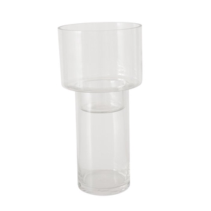 Windlight Elano, H 30 cm, Clear glass, 4066076364626, 2046205