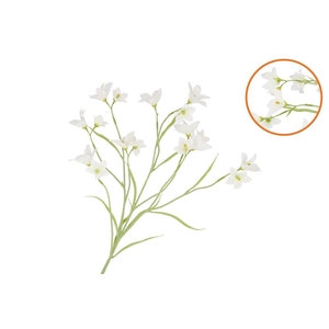 Silk Lucky Clover White 99cm