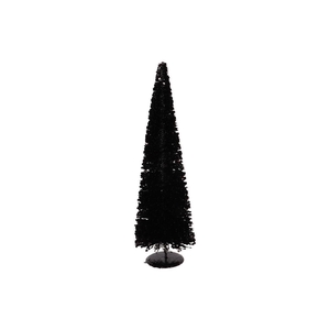 Sparkle Sequins Black Tree 19x60cm Nm