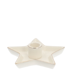 Christmas Candle holder star d15*15.5cm