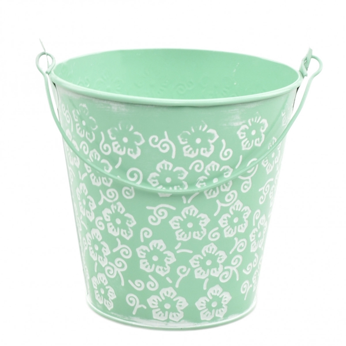 <h4>Zinc Flower pot d13.5*13cm</h4>