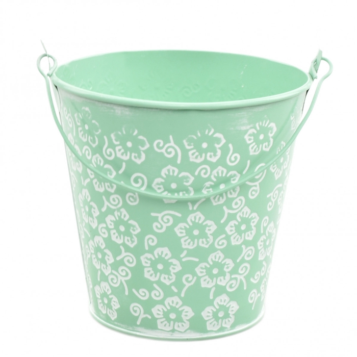 <h4>Zink Flower pot d13.5*13cm</h4>