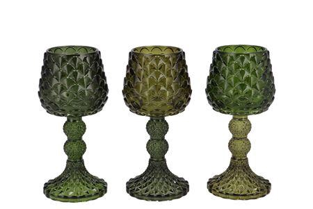 <h4>Jazz Majestic Green T-light Pinecone Ass 9x18cm</h4>