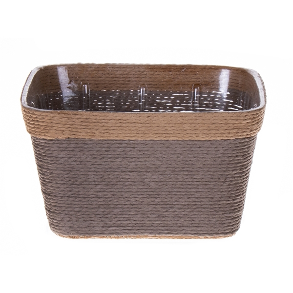 <h4>Basket Riley 17.5x17.5x10 taupe\\natural</h4>