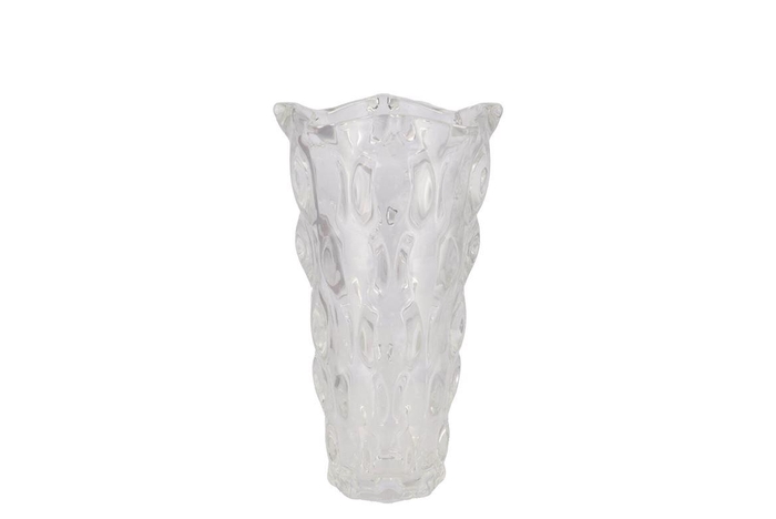 Jazz Transparent Vase Ass 16x23cm Nm