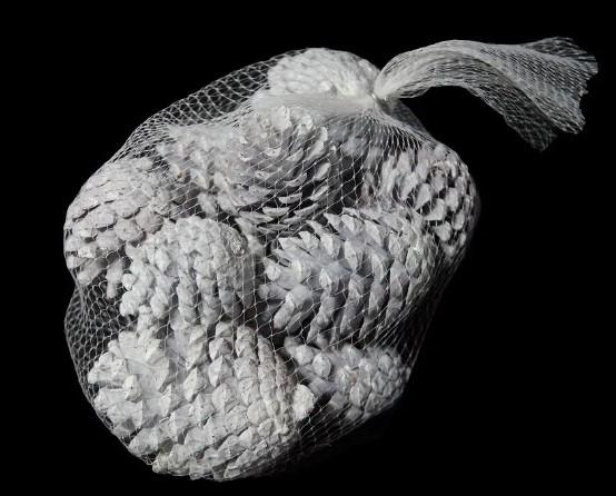 <h4>DECO Austriaca cones stone washed white - 12 pcs</h4>