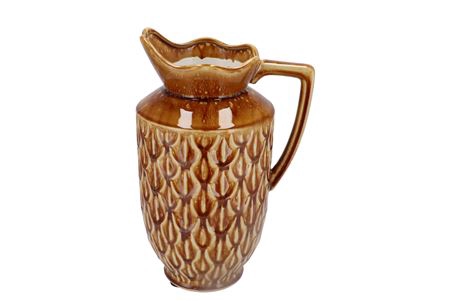 <h4>Inga Boa Brown Vase Active Glaze 23x20x38cm Nm</h4>