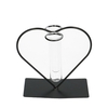 Valentijn Glas Hart 2buis d3.5*15cm