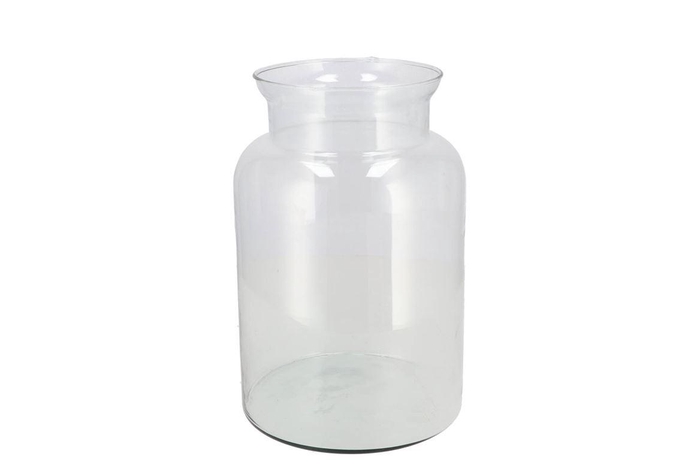 <h4>Glass Milk Bottle 30x19cm</h4>