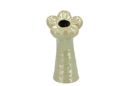 <h4>Mara Pistache Vase Bloom 12x12x26cm</h4>