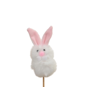 Pasen Bijsteker 25cm konijn fluffy 10cm