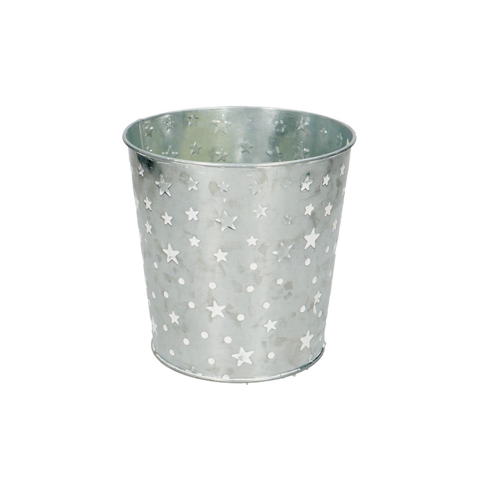 <h4>Christmas Zinc Nigel pot d14*14cm</h4>