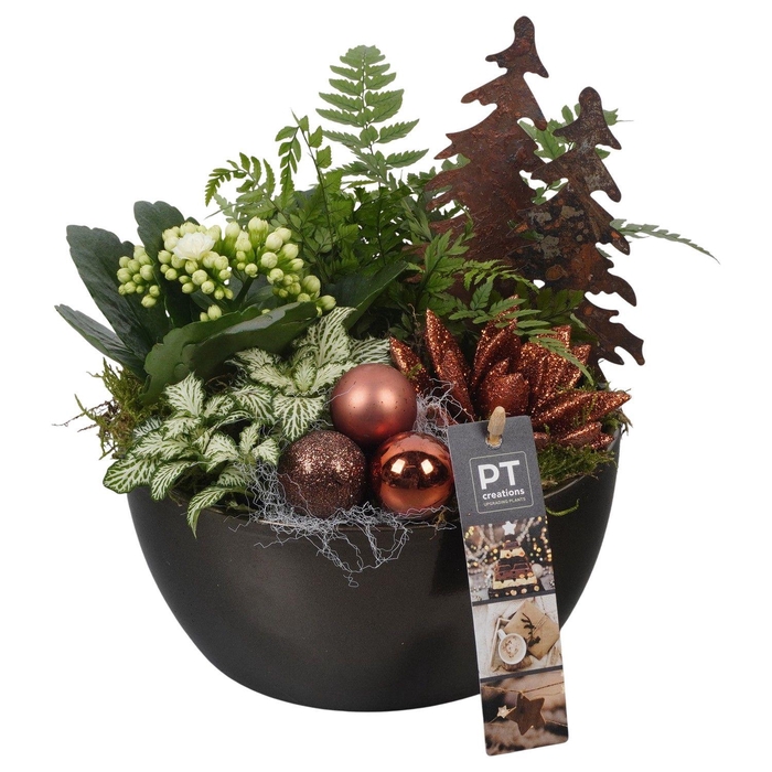 <h4>Deco Christmas Arrangement 18Ø 27cm</h4>