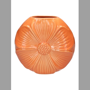 DF03-666782100 - Vase Petal 40.5x11x39.5 orange