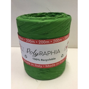 POLYRAPHIA DARK OLIVE GREEN 15MM 200M (COLOR2651)
