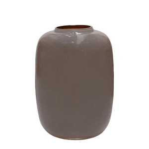 Artic S earth Ø21 x H29 cm  H:29 x B:21 x D:4 /S: Bruin
